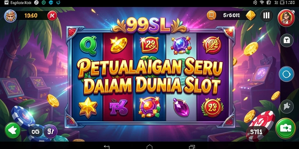 Gameplay menarik dari 99SL yang menggambarkan keberuntungan dan kesenangan.
