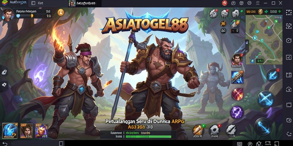 Gameplay mendebarkan di dalam dunia ARPG ASIATOGEL88.