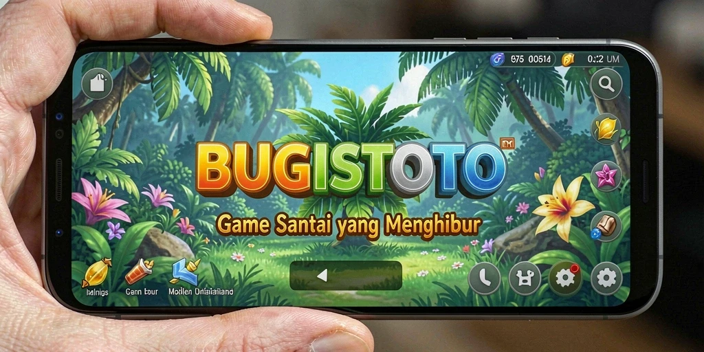 Tampilan menarik gameplay BUGISTOTO yang penuh warna.