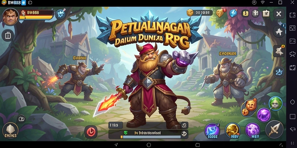 Gameplay BW888 yang mendebarkan dengan visual menawan.