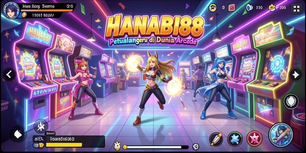 Gameplay seru dan penuh warna di HANABI88.