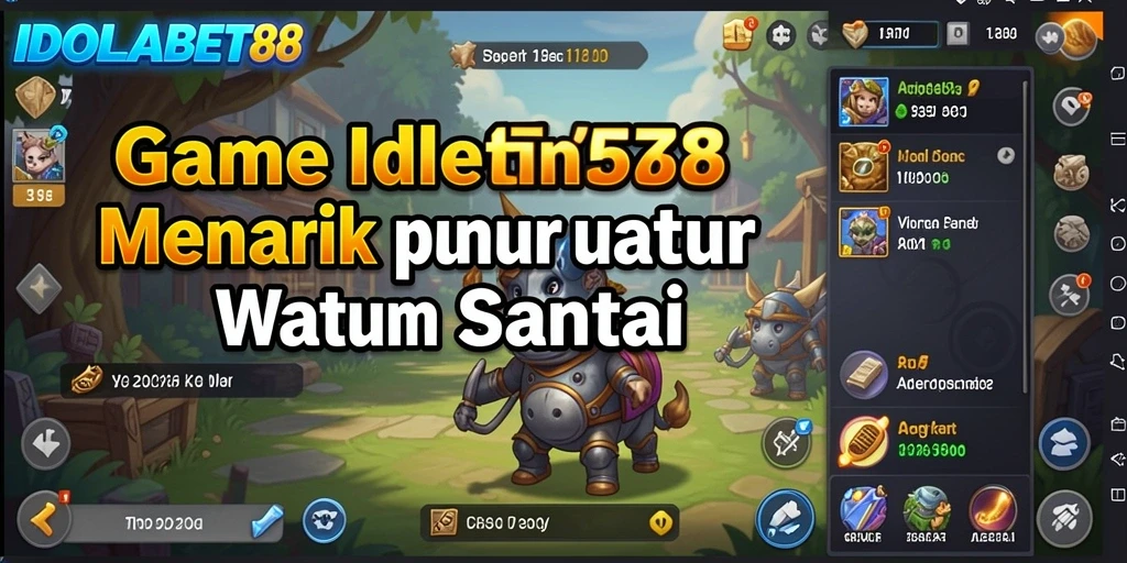 Tampilan gameplay IDOLABET88 yang seru dan interaktif.