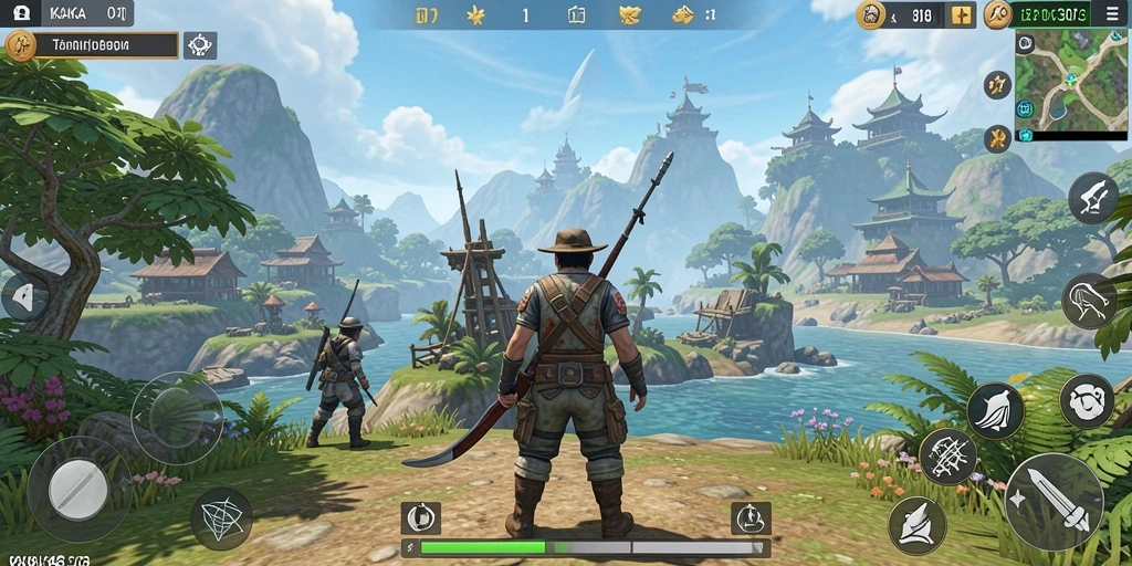 Tangkapan layar KAKA303 menampilkan gameplay eksplorasi dunia terbuka yang memukau.