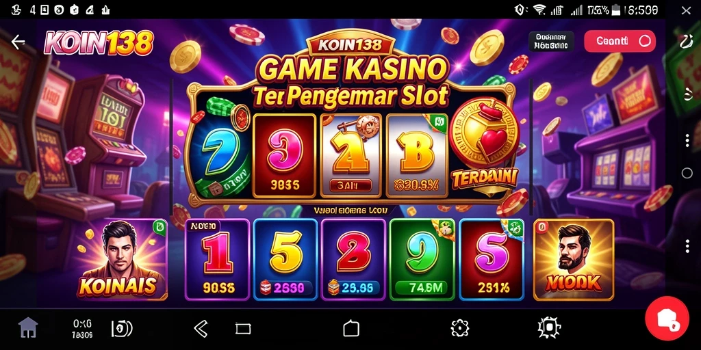 Tampilan menangkap aksi seru dalam permainan Kasino KOIN138.
