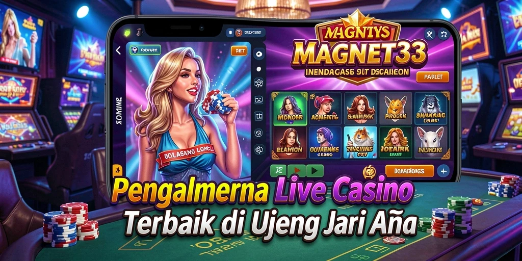 Tampilan gameplay MAGNET33 yang menegangkan dan interaktif.