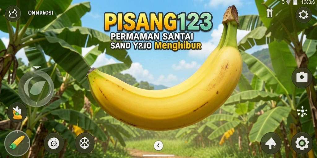 Screenshot PISANG123 menampilkan gameplay yang seru dan penuh warna.