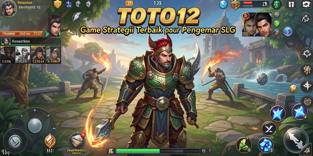 Tampilan gameplay TOTO12 yang menakjubkan dan interaktif.
