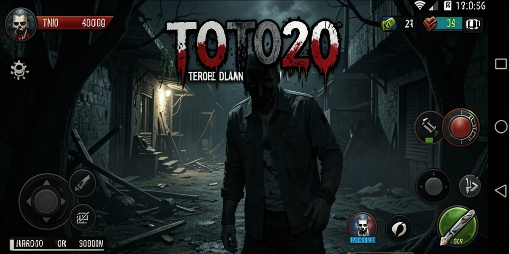 Gameplay TOTO20 menampilkan aksi seru di suasana Horror.